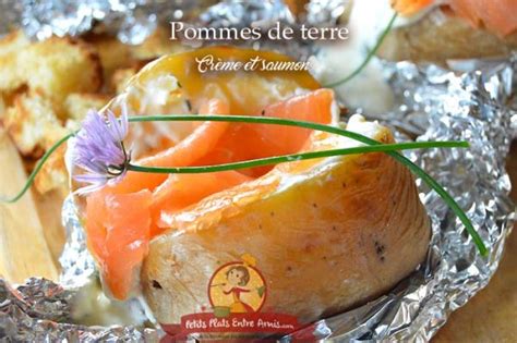 Pommes De Terre La Cr Me Et Au Saumon Fum Petits Plats Entre Amis