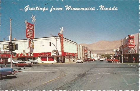 Winnemucca Nv Vintage Postcard Looking North On S Brid Flickr