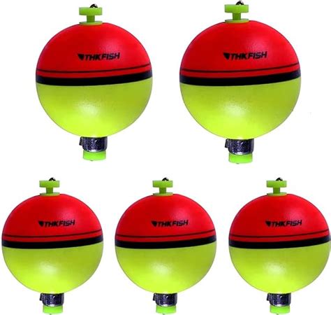 Thkfish Fishing Bobbers Floats Pcs Eva Foam Round Floats Red Green