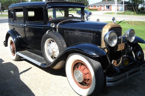 Unrestored Classy Sedan 1930 Buick Model 57 Barn Finds