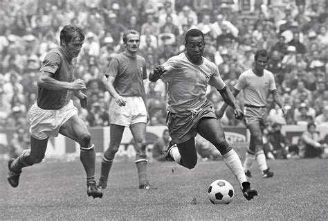 World Cup Final 1970 Portfolio of 4 Pelé Castle Fine Art