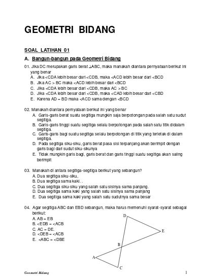 Modul Matematika Sma Dan Soal Latihan Latihan