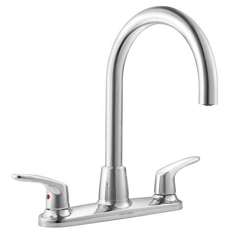 American Standard Colony Pro Two Handle Kitchen Faucet With High Arc