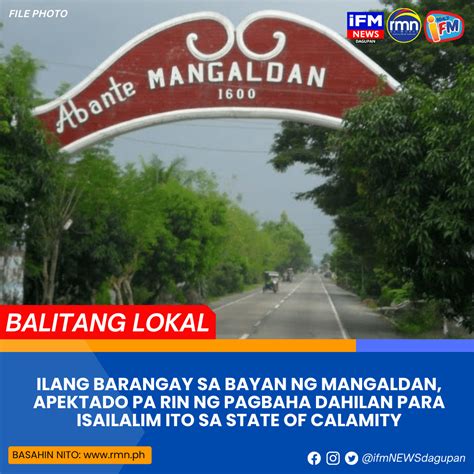 Ilang Barangay Sa Bayan Ng Mangaldan Apektado Pa Rin Ng Pagbaha