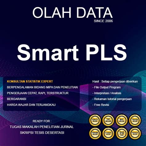 Jual Jasa Analisis Olah Data Penelitian Smart Pls Lengkap Dengan