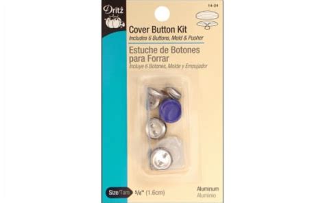 Dritz Cover Button Kits Size 24 58 6pkg 5pkg Kroger