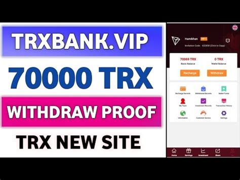 Trx Earning Site Tron Investment Website New Tron Mining Site New