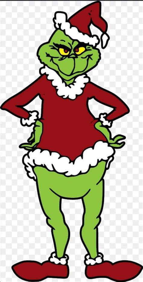 Pin Van Pinner Op Christmas Grinch Grinch Lichaam