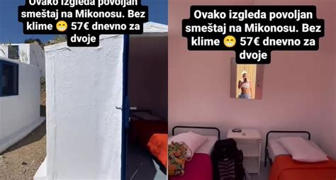 TURISTI BIJESNI Šupa na popularnom evropskom ostrvu dnevno košta