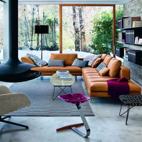 20 Comfortable Leather Modular Sofa Designs - Housely