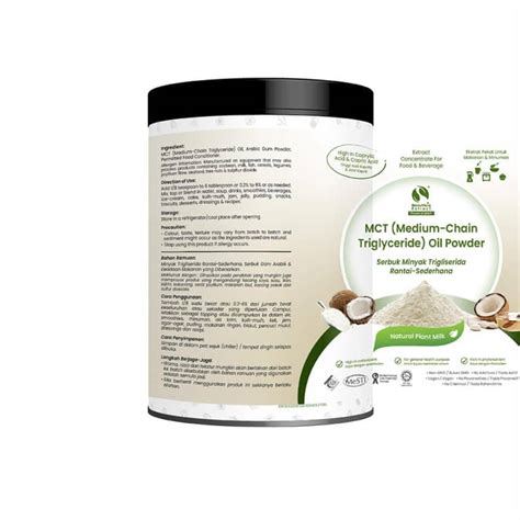 Medium Chain Triglyceride Mct Oil Powder Bionutricia Extract