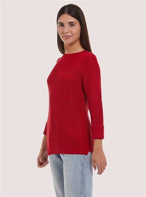 Warm English Rib Pullover Alcott Womens Sweaters