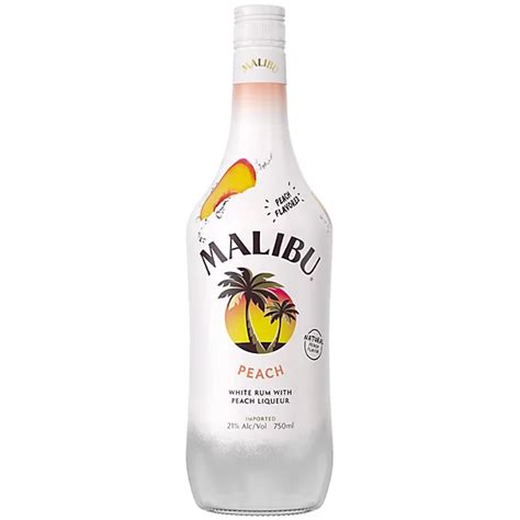 Malibu Peach Rum 750 Ml Safeway