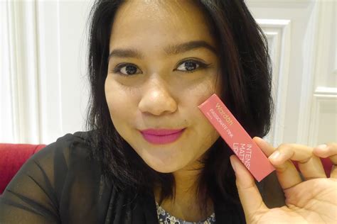 REVIEW Wardah Intense Matte Lipstick SWATCHES 5 SHADES Kania Dachlan