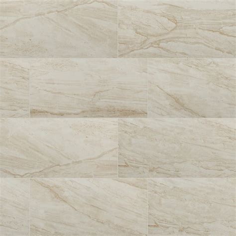 TrafficMaster Vigo Beige 12 In X 24 In Matte Ceramic Stone Look Floor