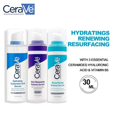 Cerave Original Retinol Serum For Post Acne Marks And Skin Texture Pore