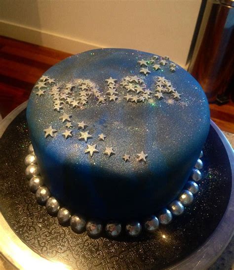 Galaxy Cake Out The Door Today Happy Birthday Kaisa Requested For