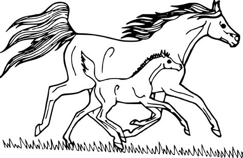 Coloriage Cheval Imprimer Gratuit Shizukuglass