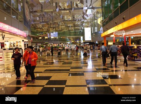 Singapore Changi Airport Stock Photo Alamy