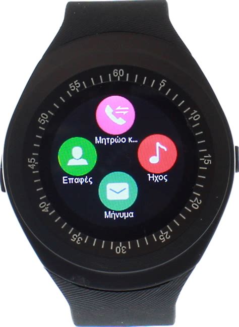 Andowl A1 Smartwatch Μαύρο Skroutz gr