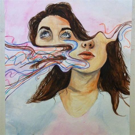 “In Between“ Distorted Illustrations by Henrietta Harris | Distortion ...