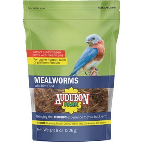 Audubon Park Mealworms Wild Bird Food 8 Oz Frys Food Stores