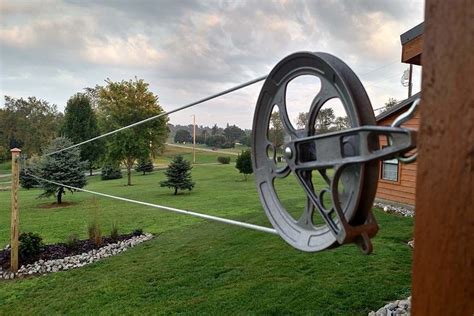 Building An Old Fashioned Pulley Clothesline At The Farm There Is