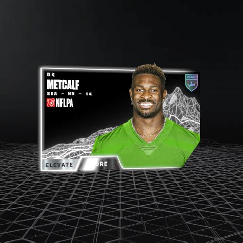 DK Metcalf 2022 Elevate Set CORE NFT For Sale 2022 Reignmakers