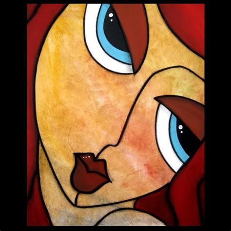 Faces1159 1620 Original Abstract Art Painting Sincere Original