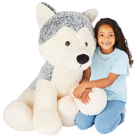 78cm Harley The Husky Plush Smyths Toys Uk