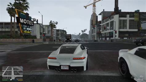 Grand Theft Auto V NaturalVision Remastered Rain 4K Gameplay YouTube