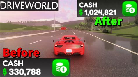 Best Way To Make Money In Roblox Drive World Youtube