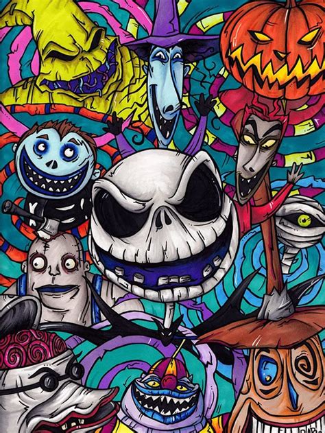 Halloween Diamond Art Painting Kits For Adults Nightmare Before