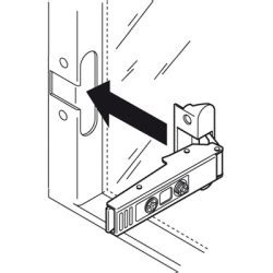 Zawias Meblowy Blum Do Ramki Aluminiowej T A