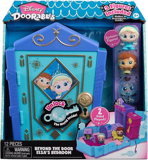 Disney Doorables Beyond the Door Elsa’s Bedroom Frozen Playset - YouLoveIt.com