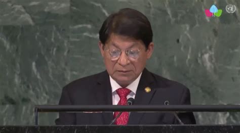 Mensaje De Nicaragua En La 77 Asamblea Gral De Naciones Unidas