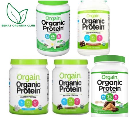 Jual Orgain Organic Protein Powder Plant Based Chocolate Protein