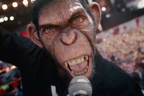 ‘better Man Trailer Robbie Williams Biopic Uses A Singing Monkey As