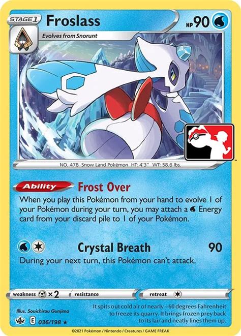 Froslass Prize Pack Series Cards Pokemon