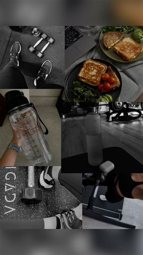 For The Love Of Gym Healthy Lifestyle Fitness Vision Board