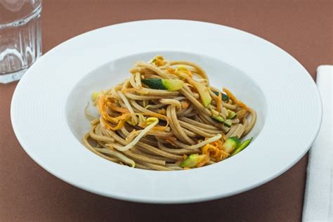 PlanEat Spaghetti Integrali Con Verdure E Germogli Di Soia