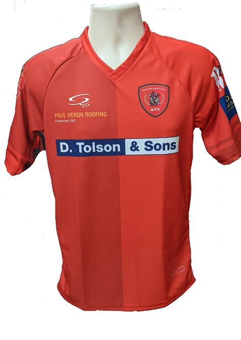 Workington Afc 2022 23 Home Kit