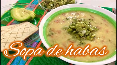 Como Hacer Sopa De Habas En Olla Express F Cil Y R Pido Youtube