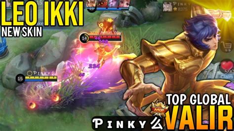 Leo Ikki Valir SaintSeiya New Skin Gameplay Top Global Valir By Ƥ