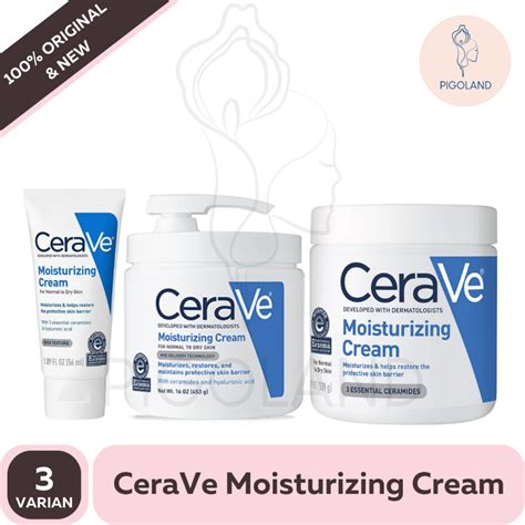 Jual CeraVe Moisturizing Cream Ceramides Hyaluronic acid Moisturizer Lotion | Shopee Indonesia