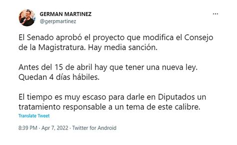 El Frente De Todos En Diputados Descartó Que Se Apruebe La Reforma Del