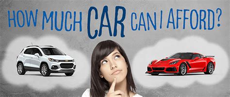 How Much Car Can I Afford Calculating Car Payment GM Financial