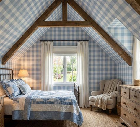 Powder Blue Gingham Wallpaper | Wallpaper Online