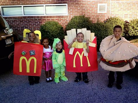 Mcdonalds Hamburger Happy Meal Food Halloween Costumes Halloween