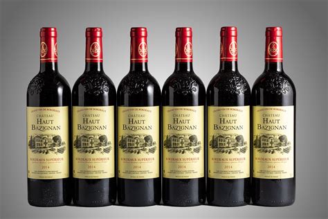 ročník 2014 Bordeaux Château Haut Bazignan 19 eAukce